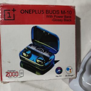 OnePlus Buds M-10 M10 Earbuds Earpods 2000mAh Battery 🔋 With Power bank Supply by DCTIWEB.IN