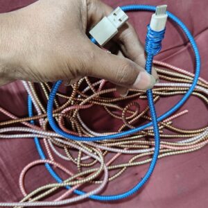 Data cable protector shining flexible by DCTIWEB.IN