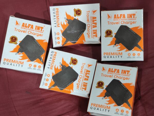 Alfa Int Travel Premium Quality Charger Normal Keyboard Mobile Charger DCTIWEB.IN - Image 2