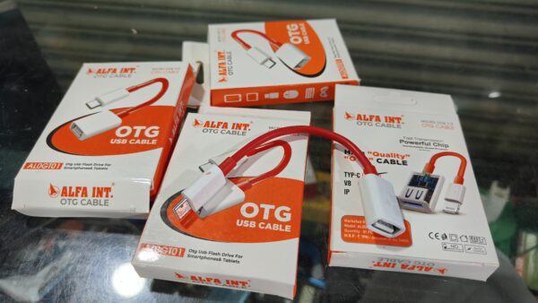 OTG Cable Type C Alfa Int Al0GT01 wired