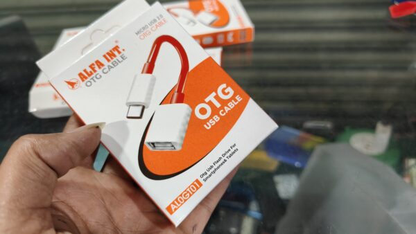 OTG Cable Type C Alfa Int Al0GT01 wired - Image 2