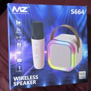 MZ Wireless Mic Bluetooth speaker S664 RGB 5W DCTI DCTIWEB